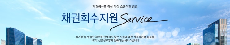  나이스평가정보 채무불이행등록 신청서 서류변경20190110