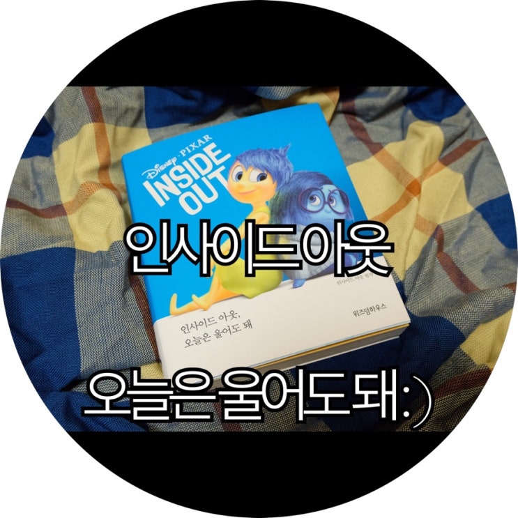  [에세이 추천]인사이드 아웃, 오늘은 울어도 돼 : )