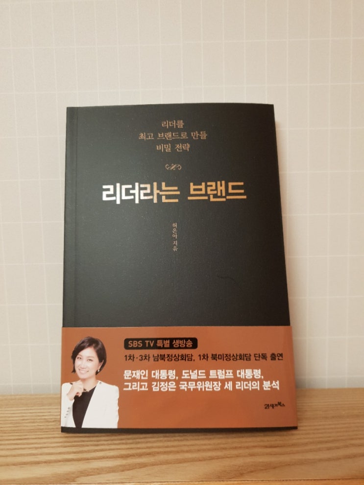  허은아의 리더라는 브랜드) 미래 리더들을 위한 브랜드 지침서 자기계발서로 읽어보면 좋을것 같아요