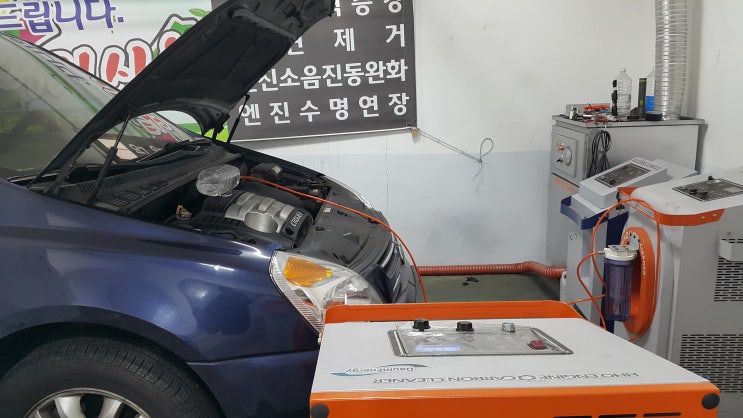  그랜드카니발 진동동영상, 엔진힘 딸림, 엔진소음, 엔진떨림 ~연소실크리닝으로 해결함,