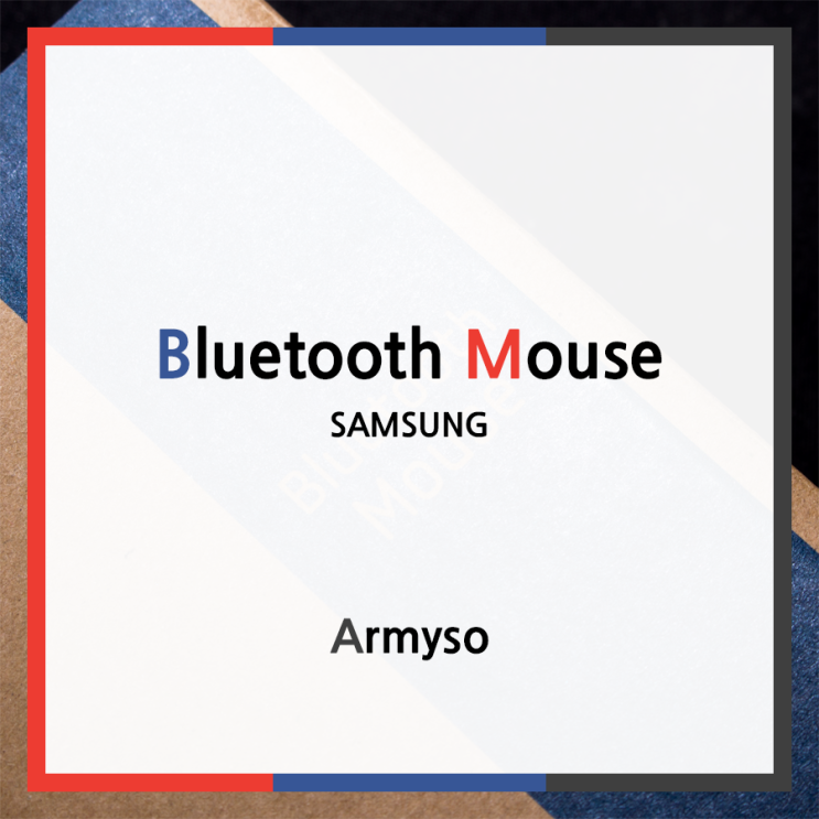 삼성 무선 블루투스 마우스 SMB-9400 :: Wireless Bluetooth Mouse