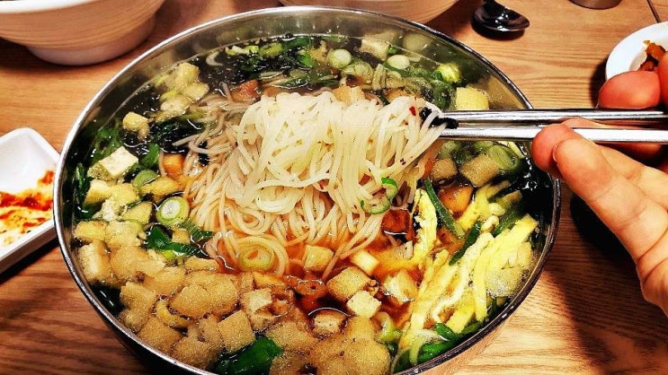  부평 국수 맛집 추천 ) 역촌동 다시마 국시방. 인생 잔치국수, 비빔국수