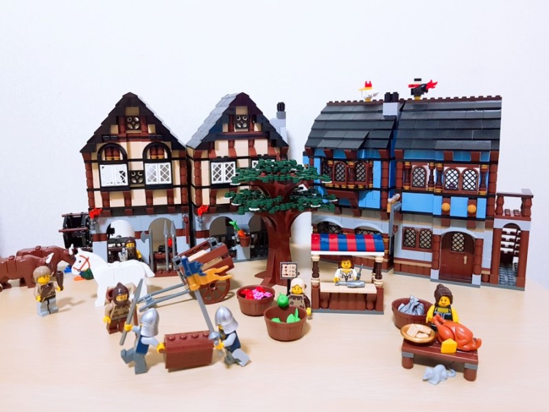 Lego] 레고 캐슬Castle - 너무 아름다운마을 10193 중세마을 : 네이버 블로그