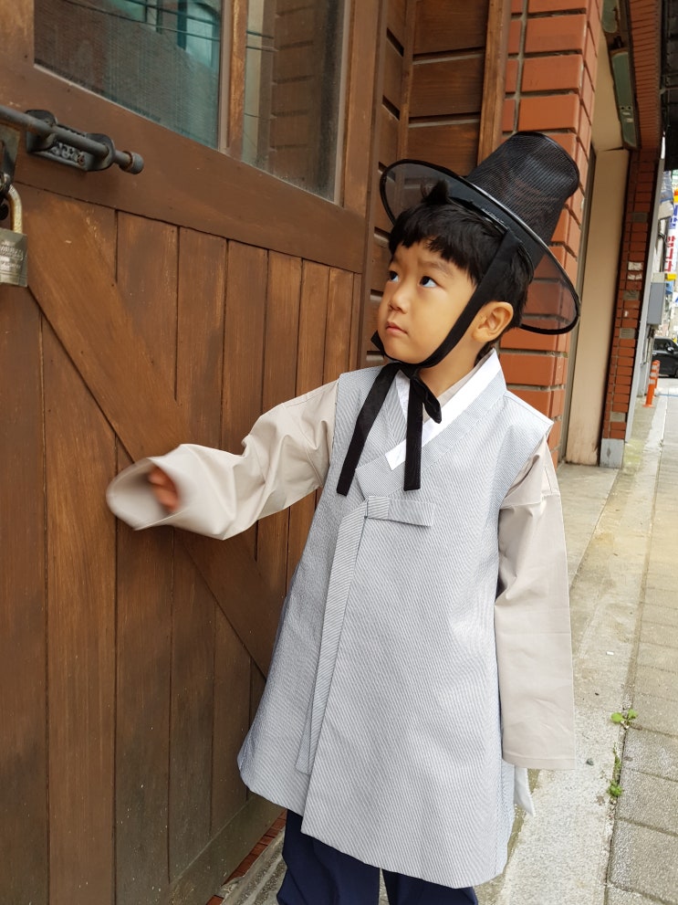  (부산)2018년 추석, 부산 5살 추석 ,서하늘, 아영한복,꼬마양반갓,,5살한복, 아들한복