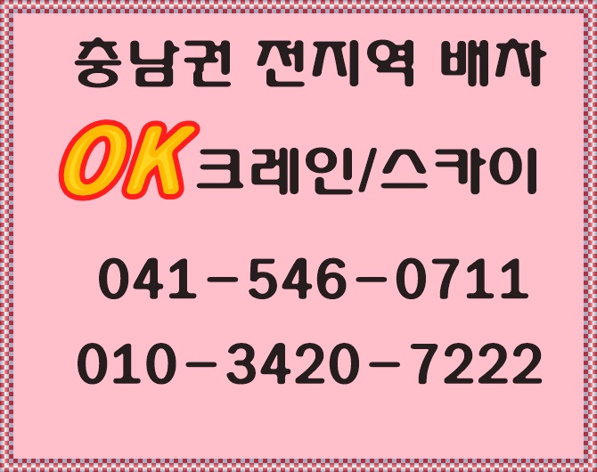  [천안오케이크레인]  호이스트설치작업 카고크레인.