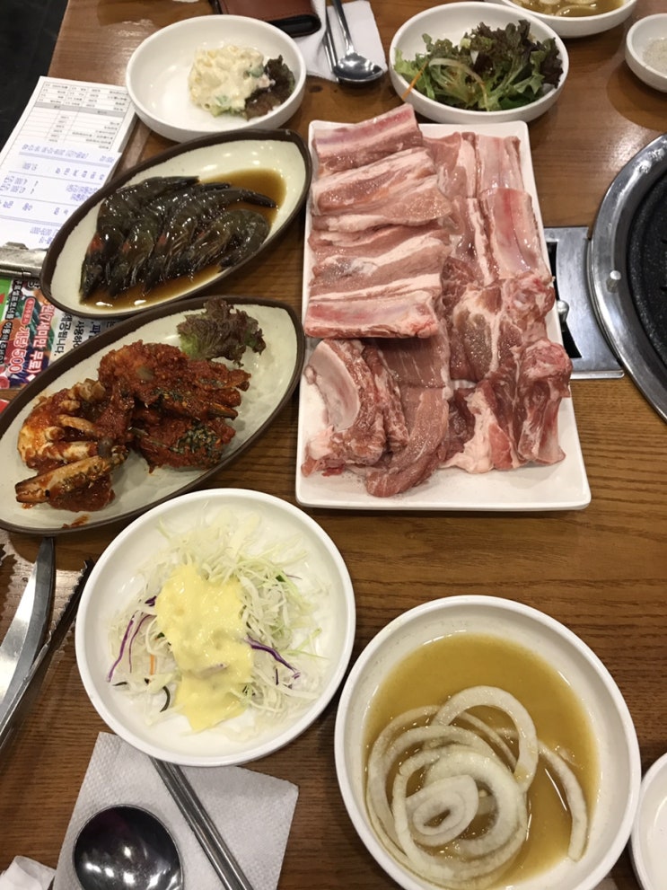 [인천 구월동 맛집] 백년서서갈비 / 돼지생갈비