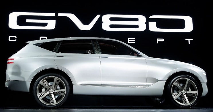  제네시스 SUV`GV80` 2019년 하반기 출시예정
