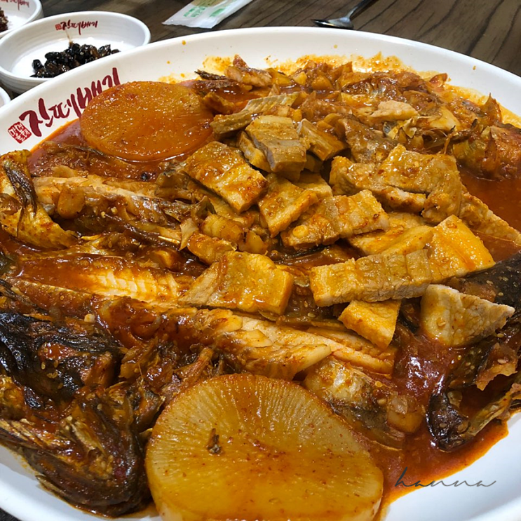  천안 성정동 맛집 진떼배기 ㅣ 삼겹살 명태조림 전문점