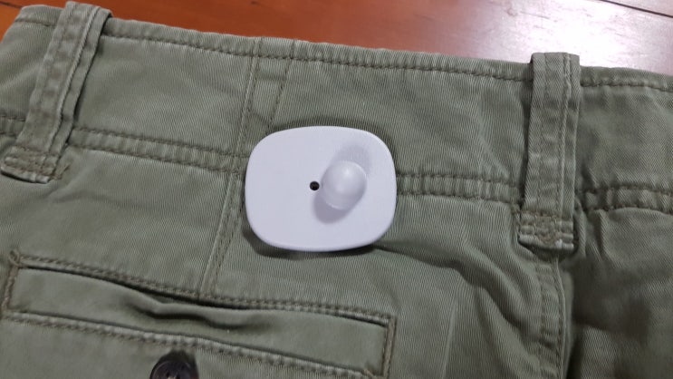  하프클럽 옷구매 도난방지 택 제거  왜 보냈니?