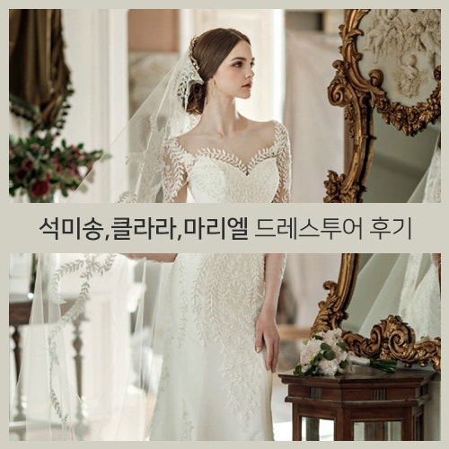 (드레스 투어 리뷰) 신부와 함께 (최종 선택)