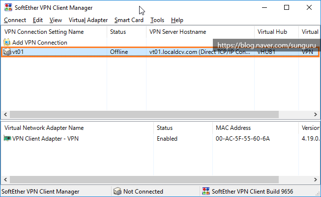 3. SoftEther VPN Client 설치 : 네이버 블로그