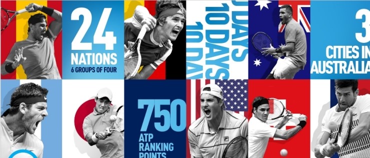 2020시즌 24개국이 참가하는 'ATP Cup' 팀 대회 개최 확정 발표