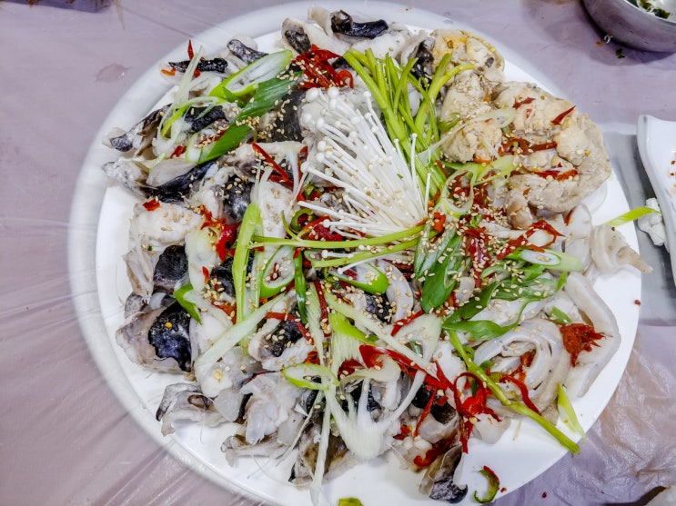  창원 아구찜 맛집 수복해물찜, 아구수육