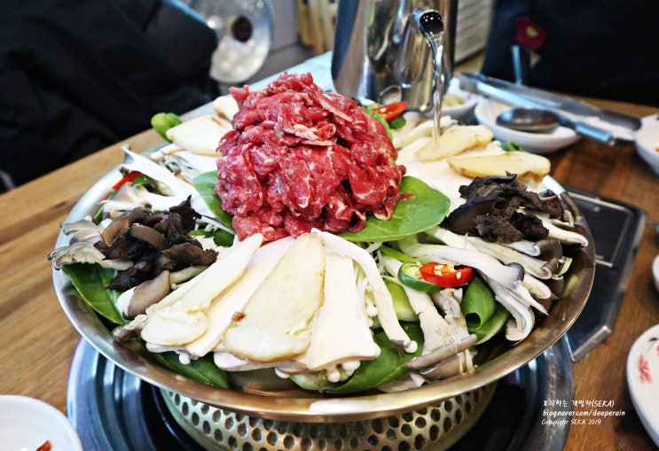  미금역 맛집 추천 ) 자연송이로 건강한 송이보감