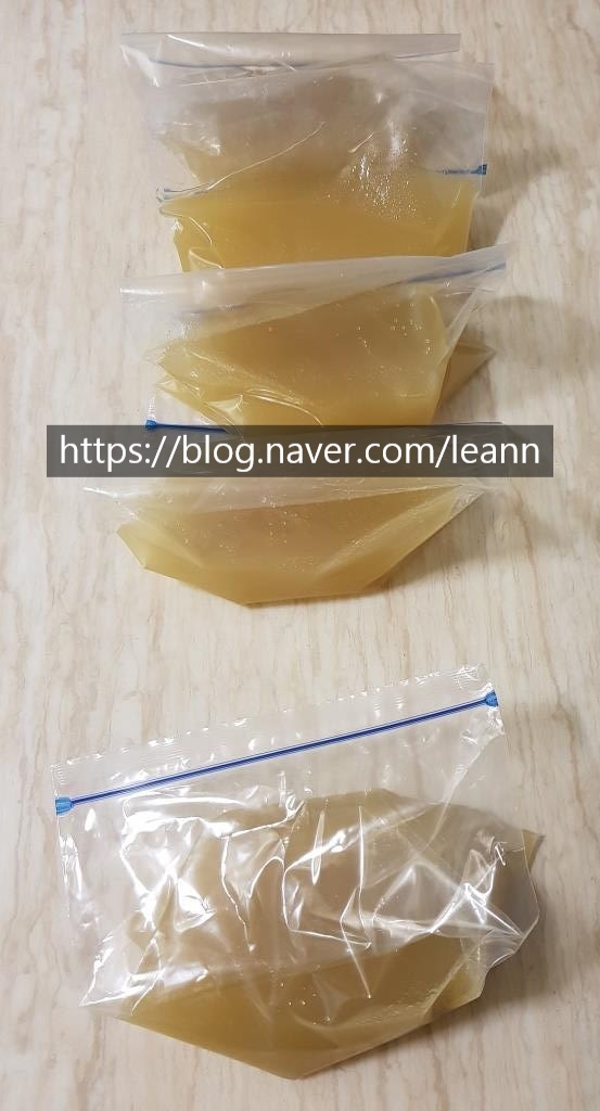  치킨스톡(닭육수) 만들기