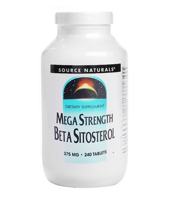 소스 네츄럴스 Source Naturals 메가 스트랭스 베타 시토스테롤 Beta Sitosterol 375mg 240정 [네이버최저가 대비 25%싸게!]