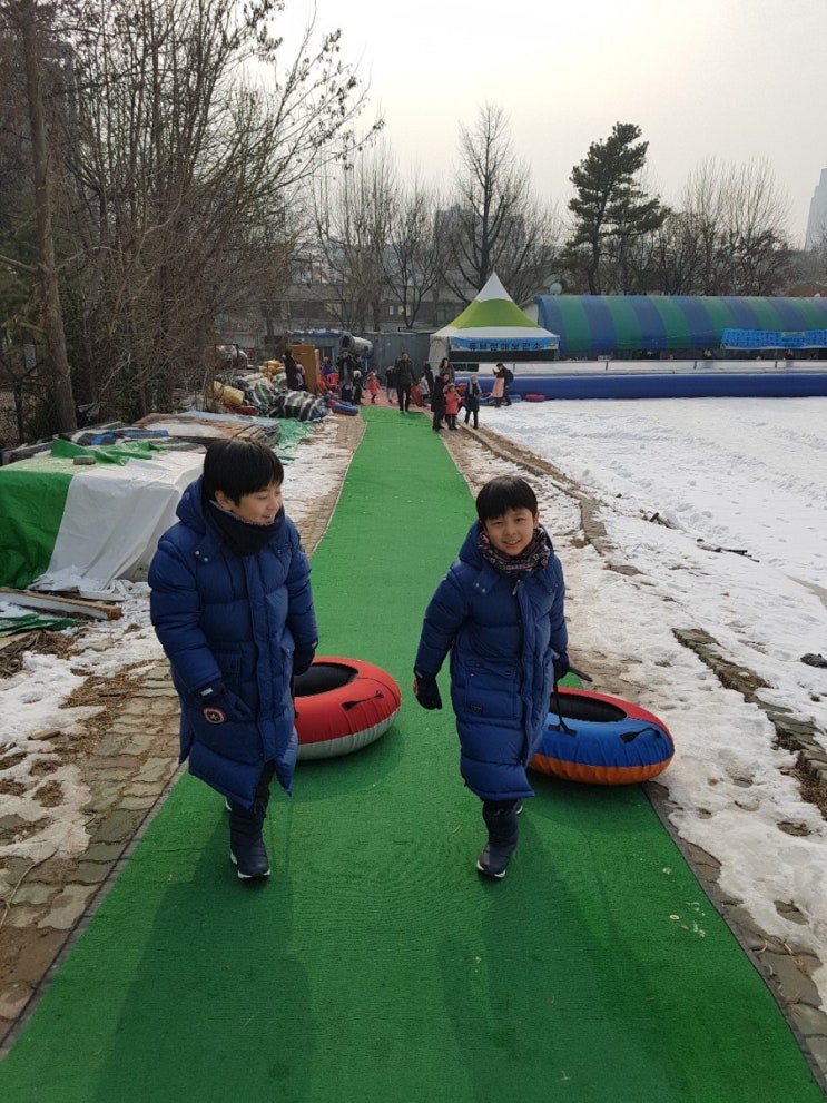  서울눈썰매장 어린이대공원 눈썰매장 타러 가자!!!^^