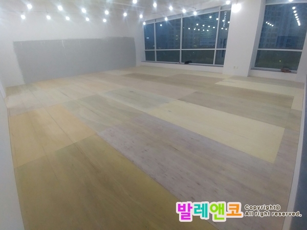  충격흡수마루 + 댄스플로어 무용매트 (광주발레학원 외 2곳)
