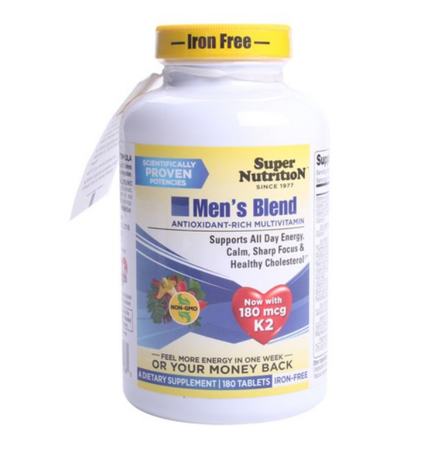슈퍼뉴트리션 Super Nutrition 맨스 블렌드 Men's Blend 180정 [네이버최저가 대비 61%싸게!]