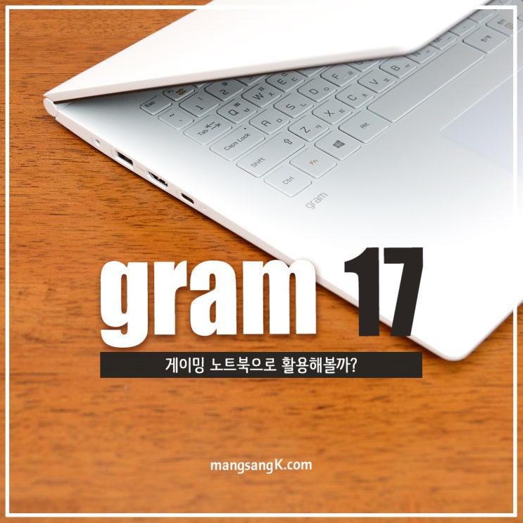엘지 그램 17인치 17ZD990-VX50K 게이밍 노트북 GTX1060 후기
