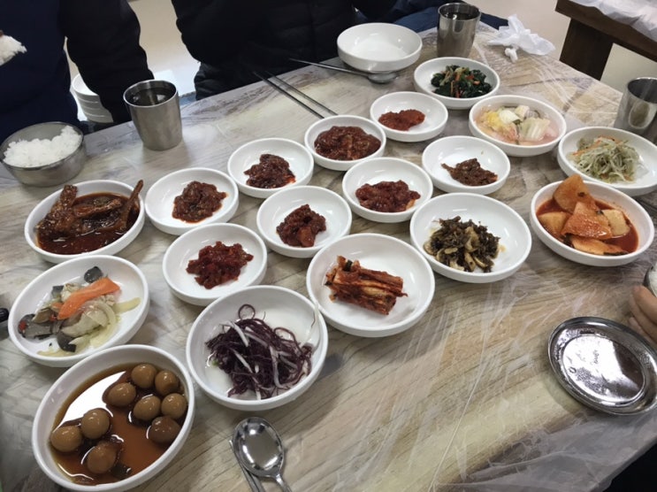  곰소항 맛집 소문난식당 젓갈백반+칼국수 흡입