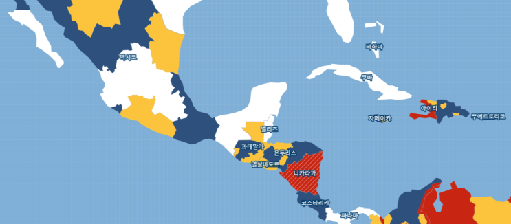  [라틴자매리카] 대한민국 여권으로 무비자 입국 가능 북미/중미/남미 국가 총정리