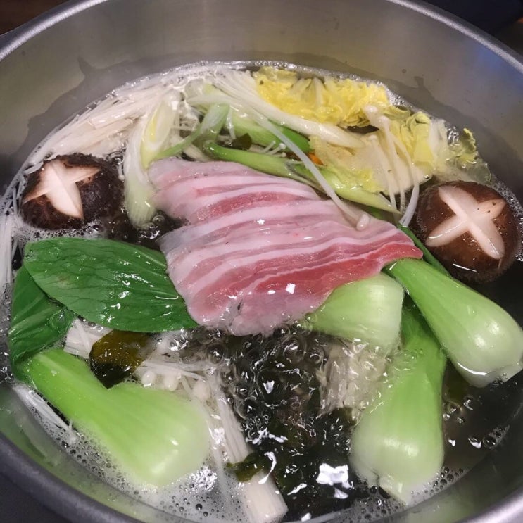  용산 열정도 맛집! 리첸시아용산에 이치즈 샤브샤브