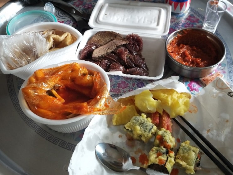  구갈동기흥구청 떡볶이분식포장마차 힝 맛이가..