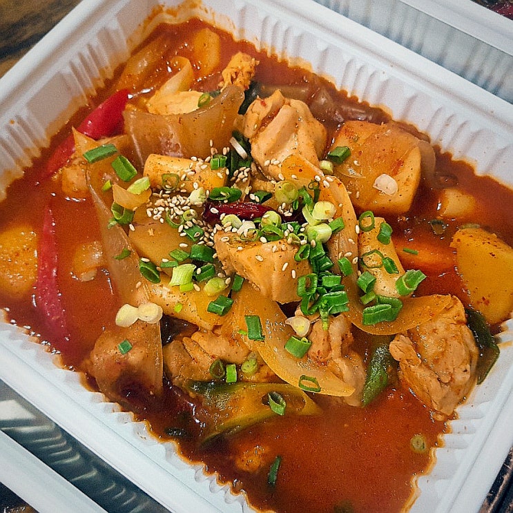  대구월배 흥부찜닭 순살찜닭 테스트!