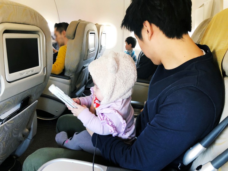 [아기랑 비행기타기]제주도 아시아나 탑승후기