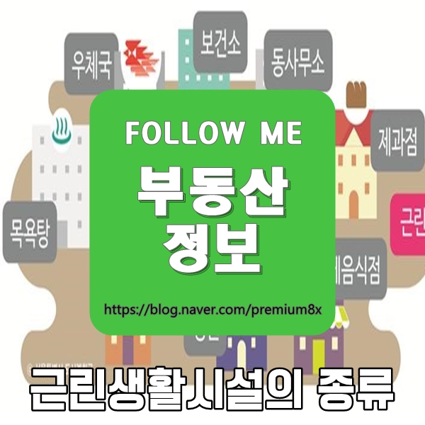  부동산 정보) 1종 2종 근린생활시설의 종류