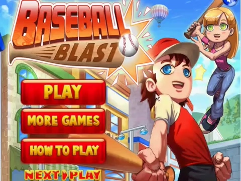 플래시 야구게임 Baseball Blast