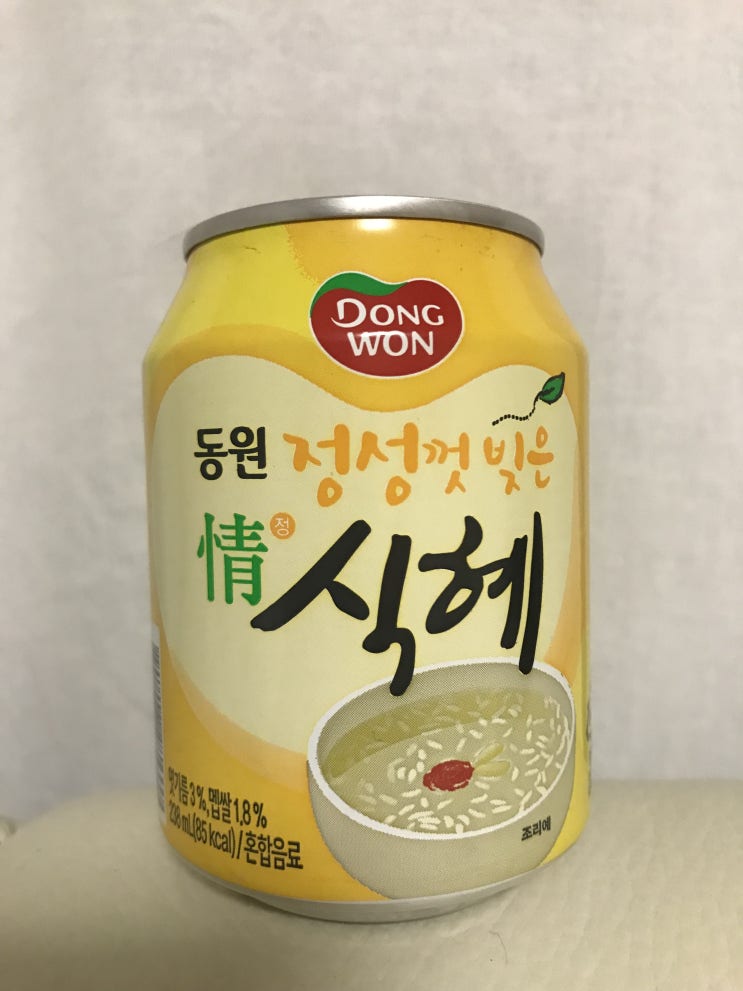  맛있는식혜 추천_동원 정성껏 빚은 식혜