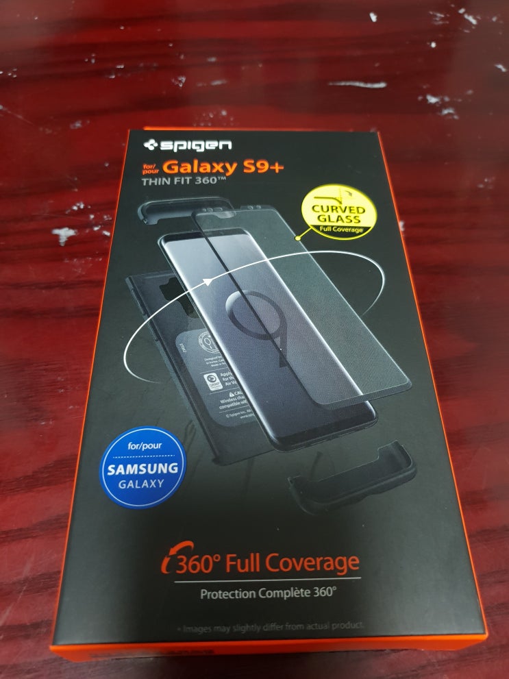 [갤럭시 S9+ 케이스] 슈피겐 씬핏 360 풀커버 케이스 (spigen thin fit 360)