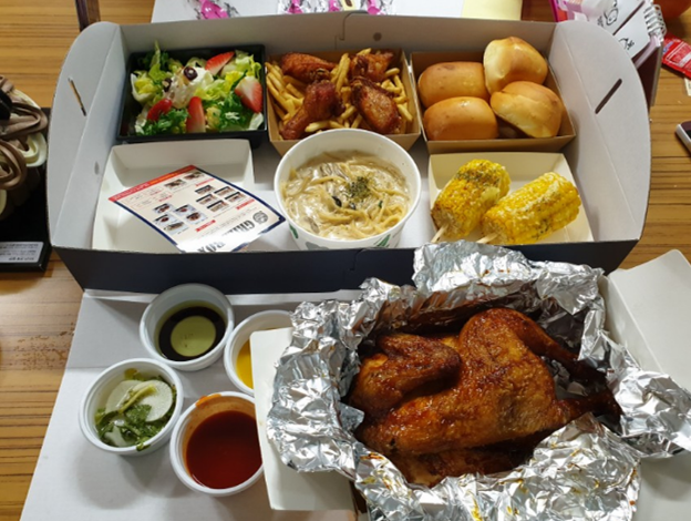  대전 문화동 맛집 그릴박스, 바베큐 치킨 배달되니 좋다!