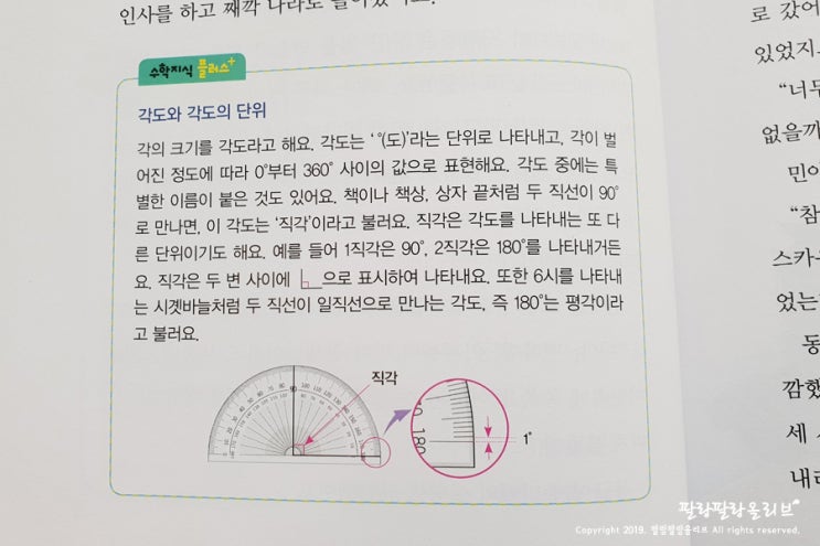 수학뒤집기 기본편/각도재기로 겨울방학 동안 4학년 수학을 준비하고 있어요. 영재원필독서.수학필독서.초등수학전집 : 네이버 블로그