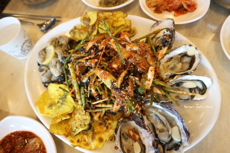  용인시청 맛집 바위꽃 굴요리 굴정식 싱싱해