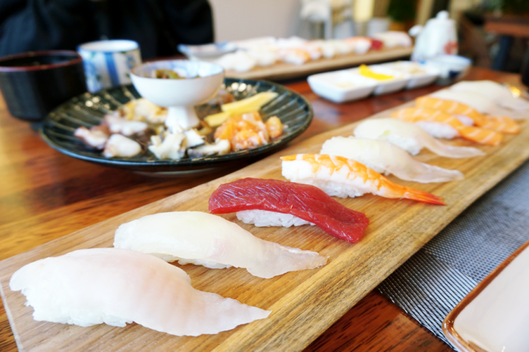 반월호수카페 분위기도 맛도 최고 스시카페엔