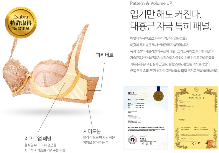  가슴을 키워주는 "엑사브라" 대구점 피팅 다녀왔어요!