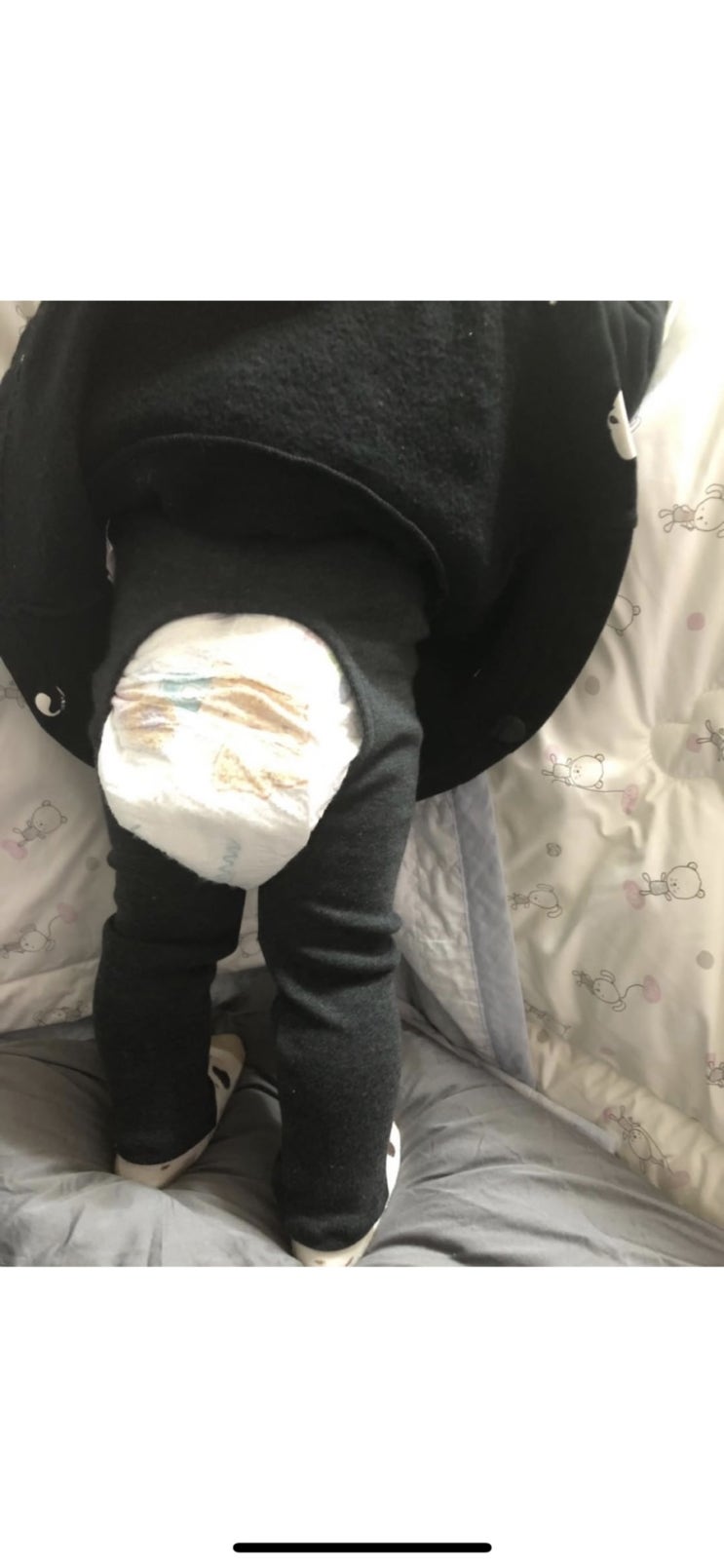  짜개바지_기저귀 갈기 3초면 끝?!