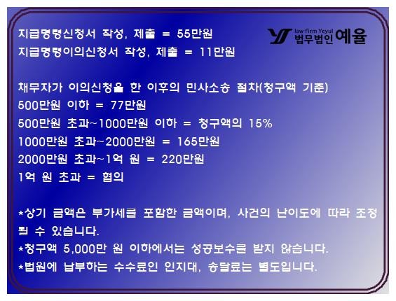 직불명령 이의신청은 지금 필요한가요? [천안민사전문변호사 절차와 방법 유의할 점] 6