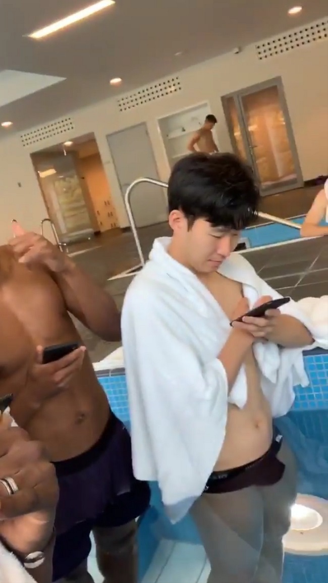  손흥민 인스타 사진