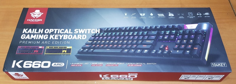 기계식 키보드 추천! 앱코 해커 K660 ARC 프리미엄 카일광축 리뷰! : 네이버 블로그