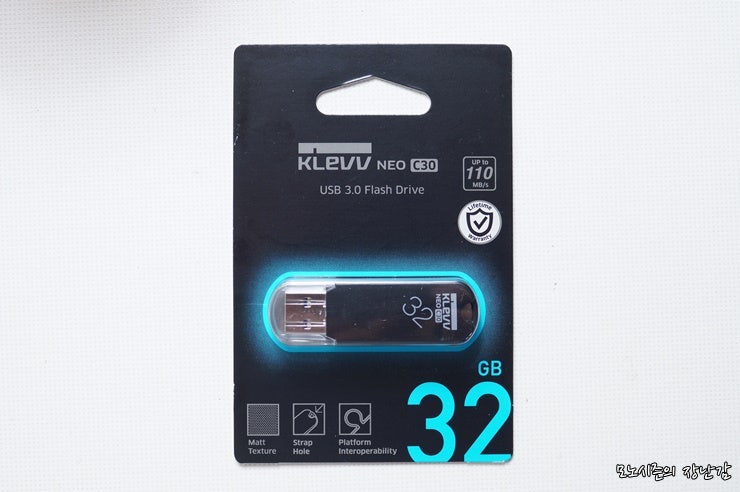 에센코어 USB KLEVV NEO C30 32GB/블랙 후기 : 네이버 블로그