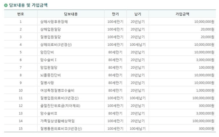  동부화재 훼밀리라이프 실비보험 이대로 가져가도 되나요-
