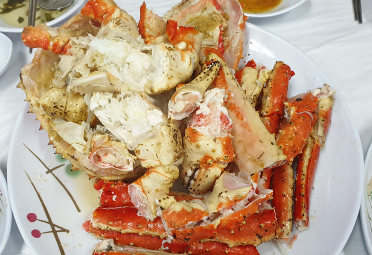 맛있는 킹크랩을 제대로 먹어봅시다 [하남 수산물복합단지]