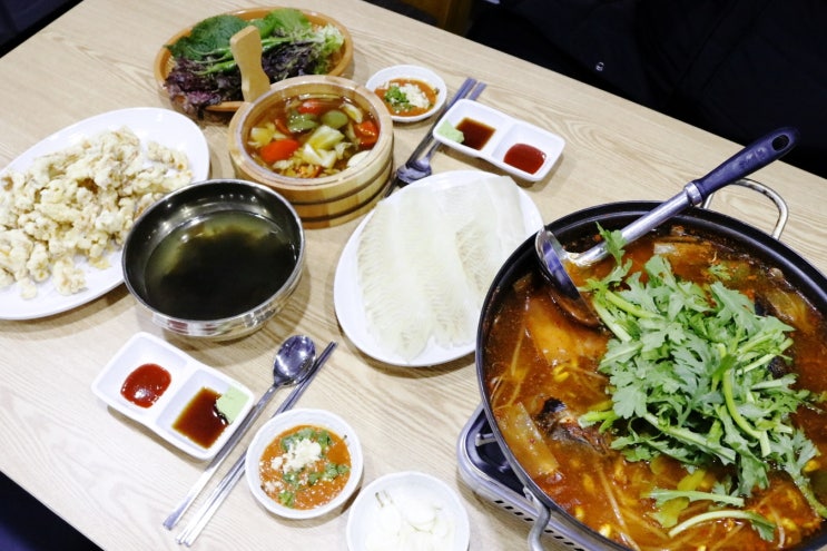 세류동 탕수육에 제철맞은 맛집 해람회수산시장