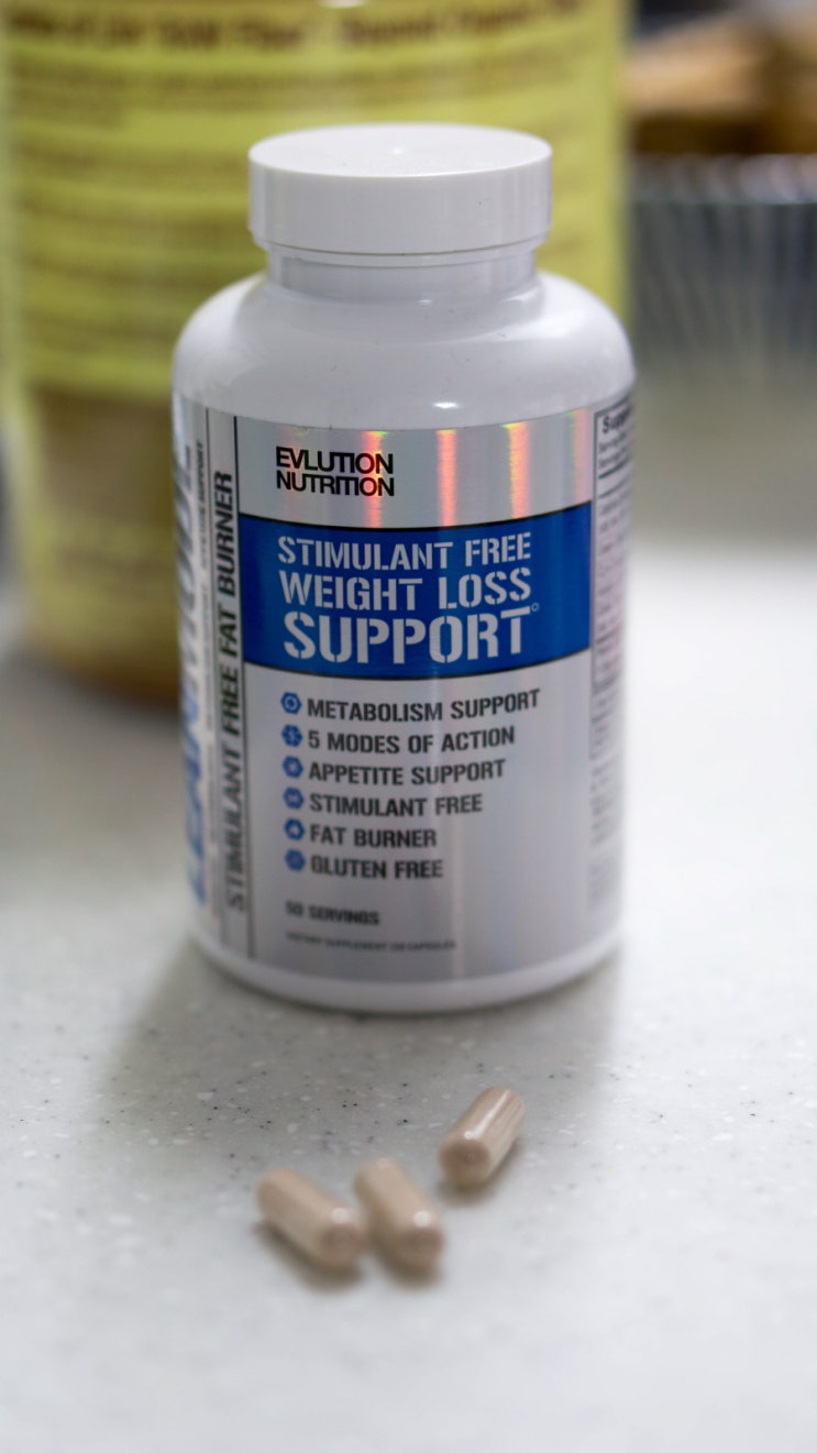  Evlution Nutrition stilulant free weight loss support 복용 후기