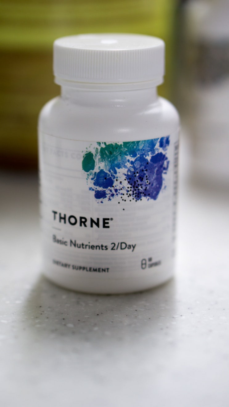  Thorne Research Basic Nutrients 2/day 공식 홈페이지 직구