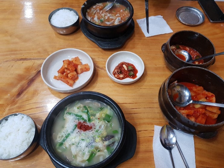  송탄역 신장동 맛집, 신시장 순대국